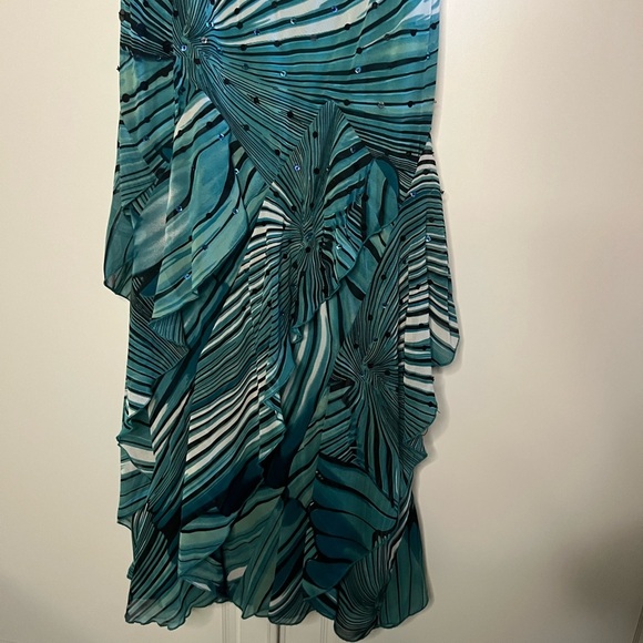 Y2K vintage Fairy Ruffle Formal Dress - Picture 6 of 14